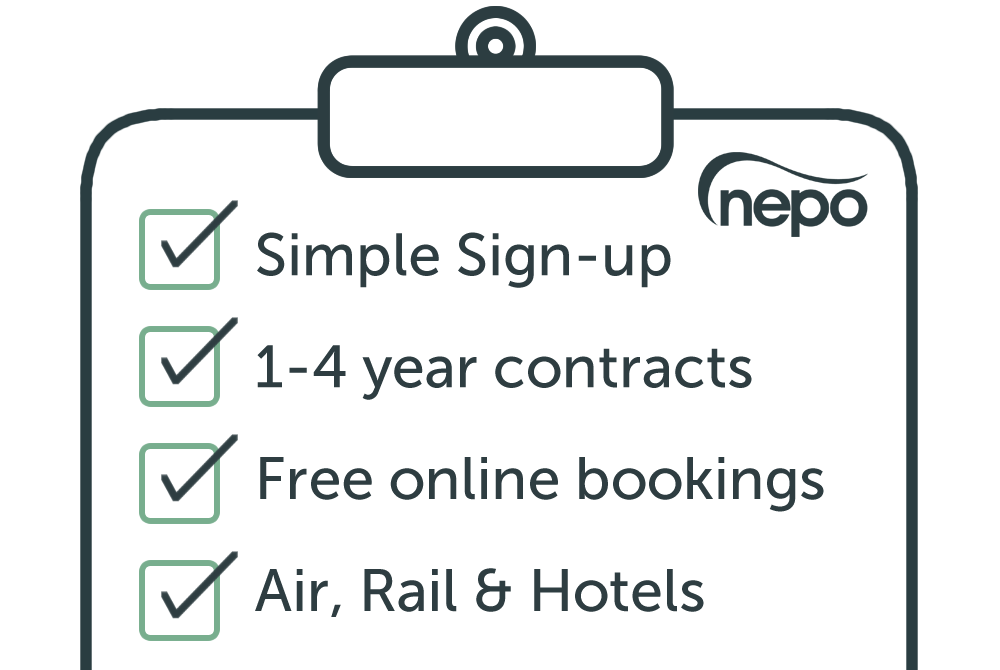 NEPO Framework benefits for travel management