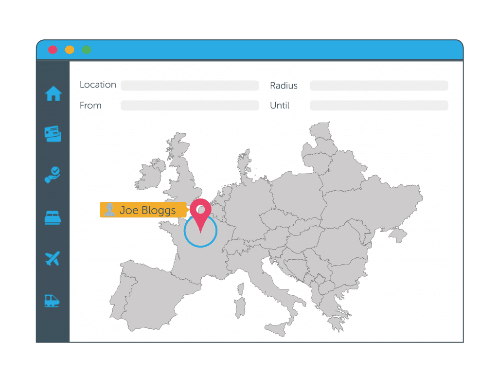 Traveller tracking